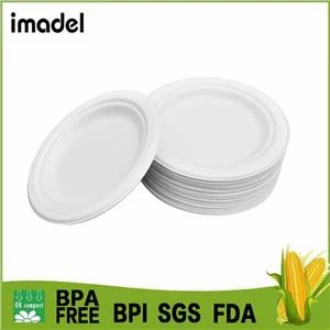 Bagasse okrogla plošča